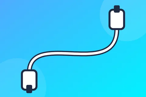 Illustration of a certified charging cable